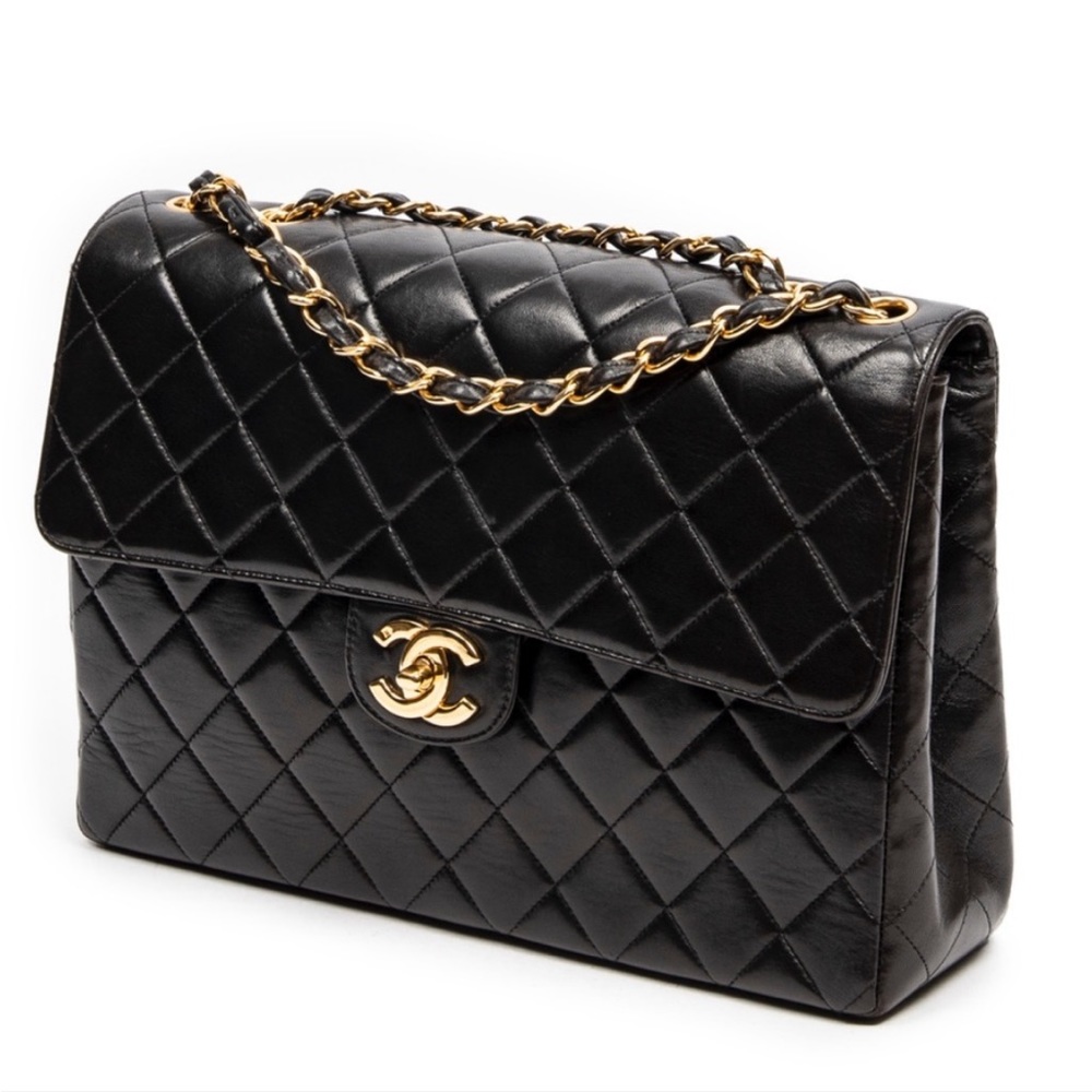 CHANEL Jumbo 30🤩11.8”🤩24K Hardware Amazing cond🤩Box Card Duster Org pamphlets - Picture 5 of 15